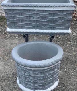 Sierlijke Betonnen Bloembakken & Plantenpotten