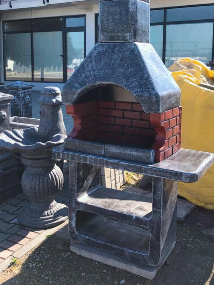 Robuuste buitenbarbecue