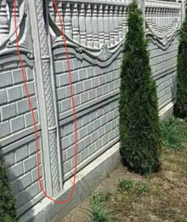 Koppelstuk betonwand